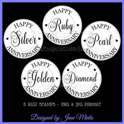 ANNIVERSARY DIGI STAMPS