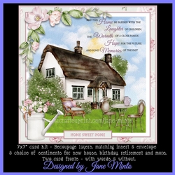 COUNTRY COTTAGE - new house, birthday, Mothers Day