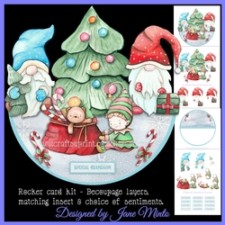 CHRISTMAS TOYS rocker card