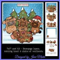 ON THE FARM AT CHRISTMAS mini kit