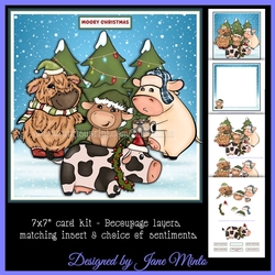 ON THE FARM AT CHRISTMAS 2 mini kit