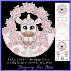 LITTLE UNICORN rocker card