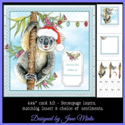 6X6 CHRISTMAS KOALA  