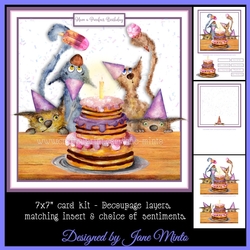 CRAZY CATS BIRTHDAY
