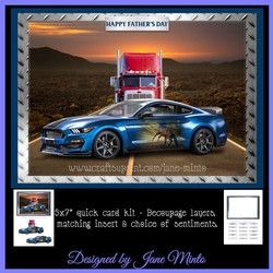 FAST CAR 2 - quick card