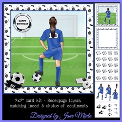 WOMENS FOOTBALL - BLUE