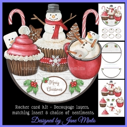 CHRISTMAS TREATS rocker card