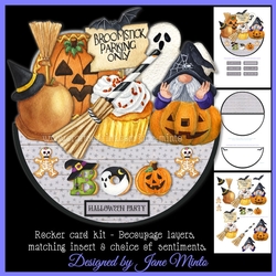 HALLOWEEN GOODIES rocker card