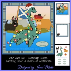 CHRISTMAS NESSIE mini kit