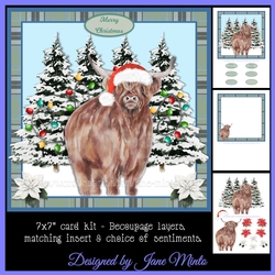 HIGHLAND CHRISTMAS mini kit