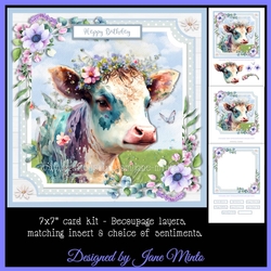 WATERCOLOUR COW