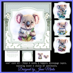 CUTE KOALAS 6X6
