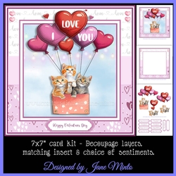 LOVE CATS BALLOON