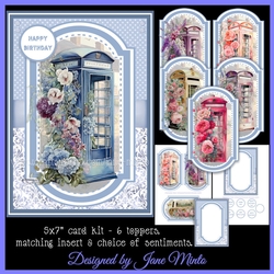 FLOWERY PHONE BOXES 5x7
