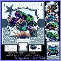MONSTER TRUCK toppers