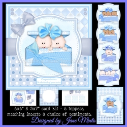 NEW BABY BOY toppers