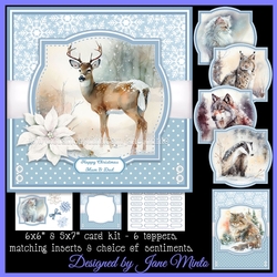MIXED WINTER ANIMALS
