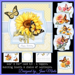 BRIGHT BUTTERFLY FLOWERS