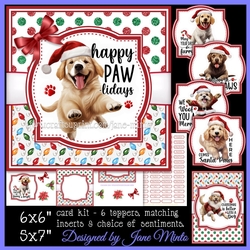 CHRISTMAS DOGS mini kit