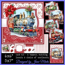 cup1247721_57683 - CHRISTMAS TRAINS mini kit