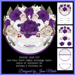 WINTER BIRTHDAY rocker card - request