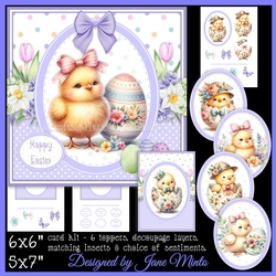 LITTLE CHICKS - bumper kit with decoupage