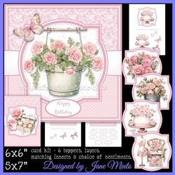 PINK ROSES SET