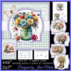 VINTAGE FLOWER SET