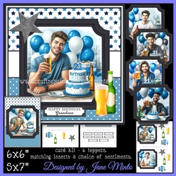 21st BIRTHDAY - male
