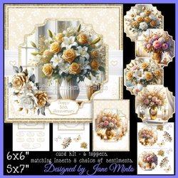 GOLDEN ANNIVERSARY FLOWERS