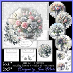 SILVER ANNIVERSARY FLOWERS