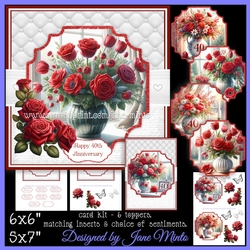 RUBY ANNIVERSARY FLOWERS