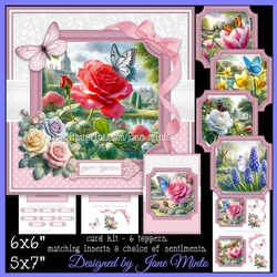 BUTTERFLY FLOWER TOPPERS