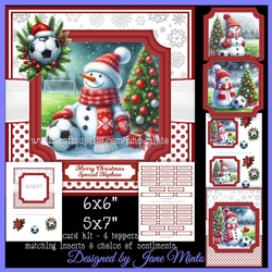 FOOTBALL SNOWMAN