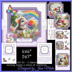 RAINBOW ROSE MOUSE