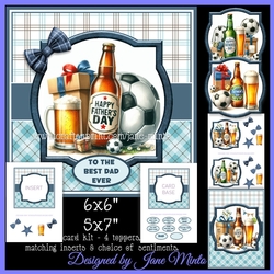 FATHERS DAY - FOOTBALL & BEER