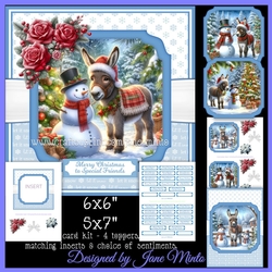 CHRISTMAS DONKEY
