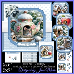 WINTER MOUSE HOUSE