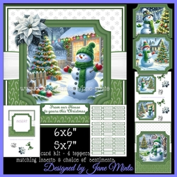 SNOWMEN - green