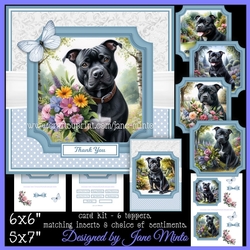 BLACK STAFFY - request