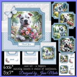 WHITE STAFFY