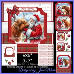 KISSES FOR SANTA - COWS