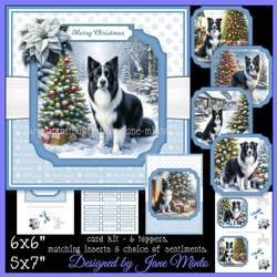 CHRISTMAS BORDER COLLIES