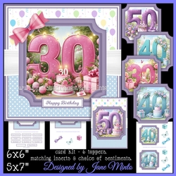 BIRTHDAY AGES 30, 40, 50