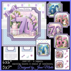 BIRTHDAY AGES 60, 65, 70,