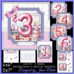 BIRTHDAY PINK BALLOON - REQUEST