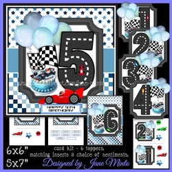 RACE CAR AGES 1 - 6