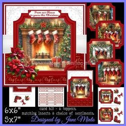 CHRISTMAS FIREPLACE