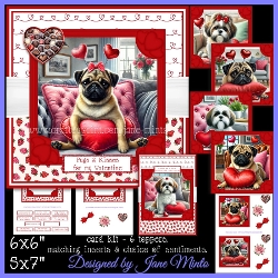 VALENTINE DOGS SET 1