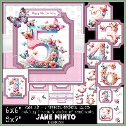 BUTTERFLY BIRTHDAY ages 1 to 6